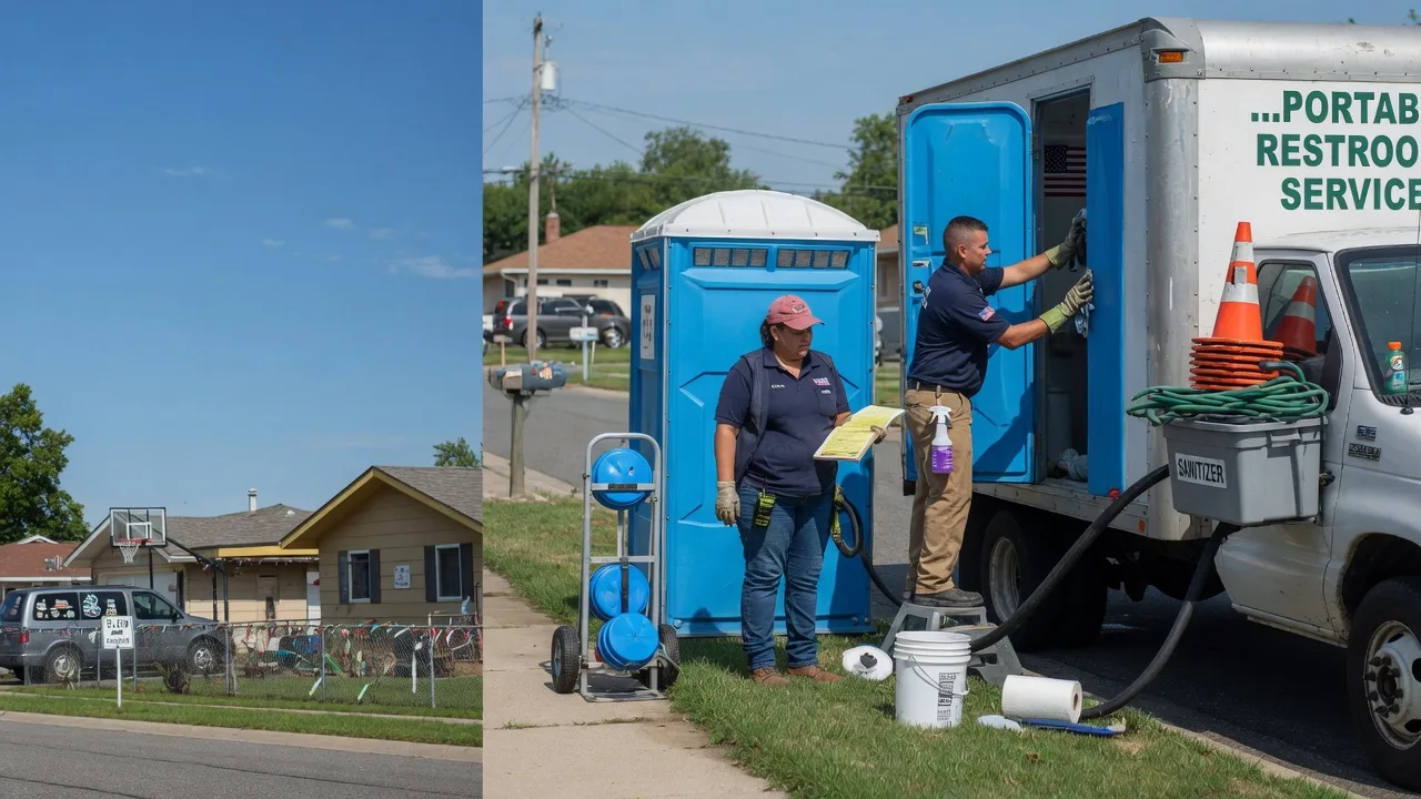 Portable Toilet Rental in Sawyer, KS near me